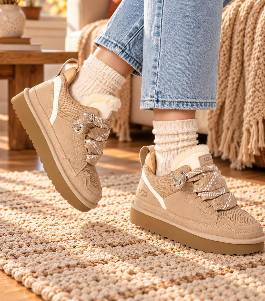 Sneakerul căptușit cu pluș